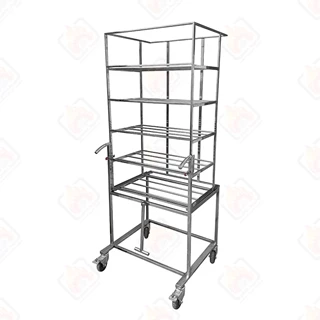 دمکن گازی ایستاده ترولی دار