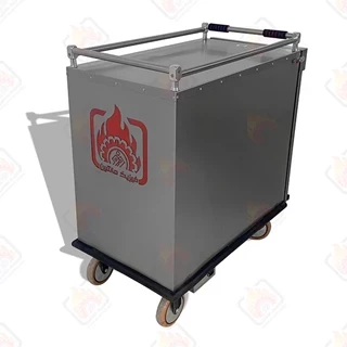 ترولی گرم بیمارستانی 20 سینی