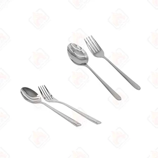 قاشق و چنگال استیل 