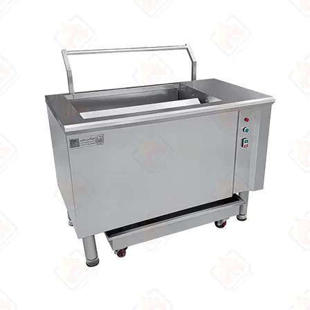 سیخ شوی تخلیه از کف حلزونی