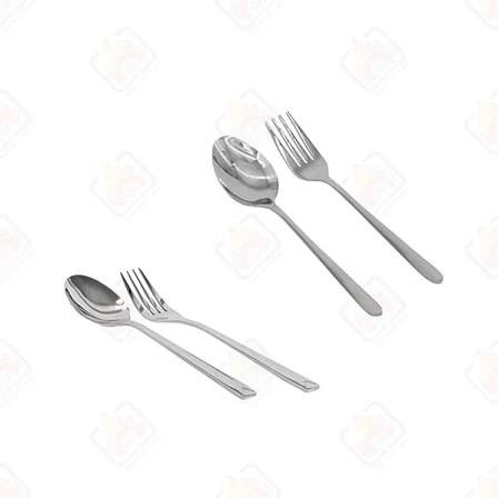 قاشق و چنگال استیل 
